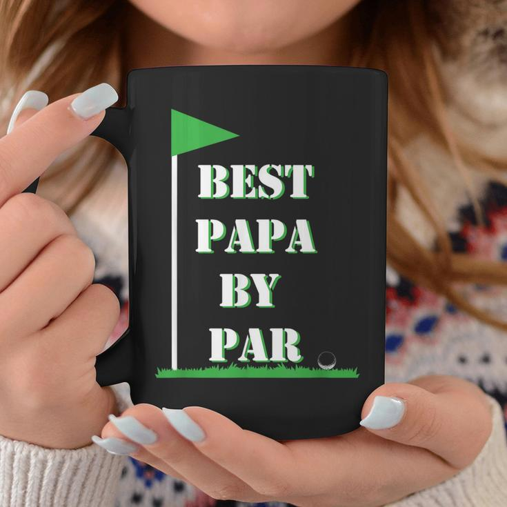 Fathers Day Best Papa By Par Funny Golf Gift Coffee Mug Unique Gifts