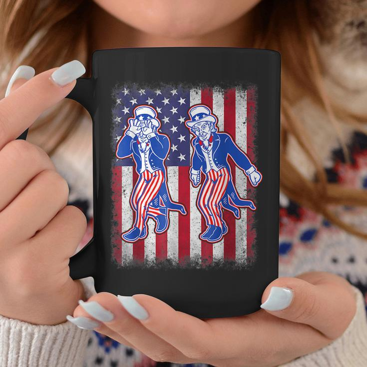 Firework Uncle Sam Griddy Dance 4Th Of July Independence Day Coffee Mug Unique Gifts