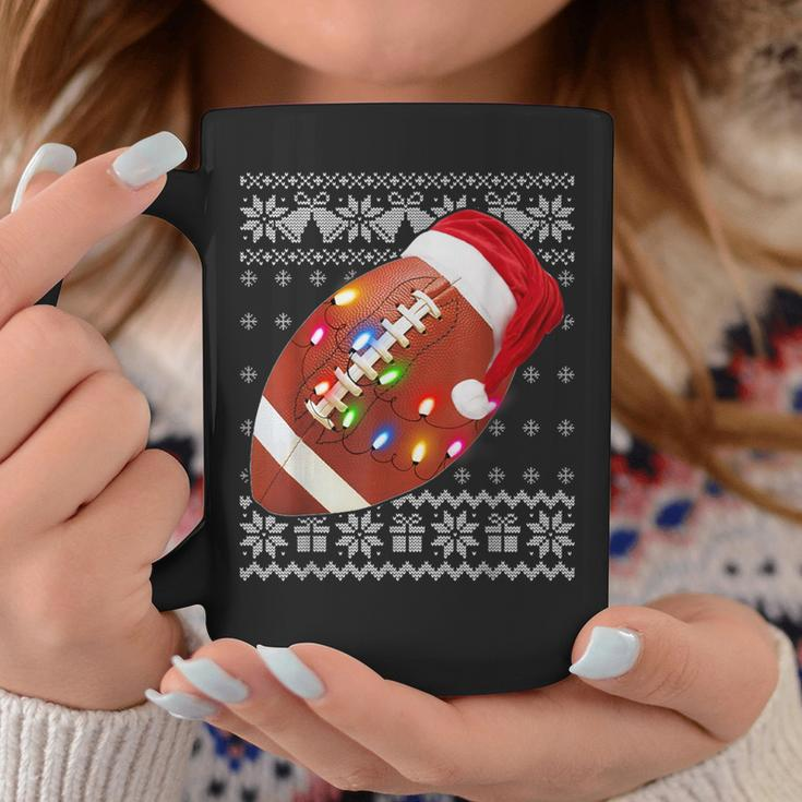 Football Christmas Ugly Christmas Sweater Coffee Mug Funny Gifts