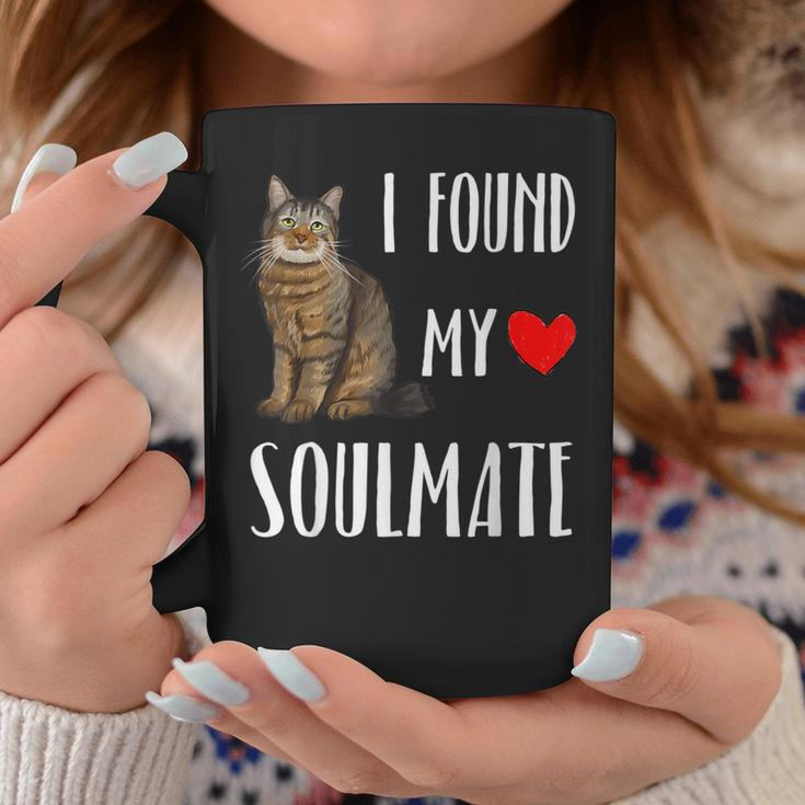 I Found My Soulmate Pixiebob Cat Lover Best Friend Coffee Mug Unique Gifts