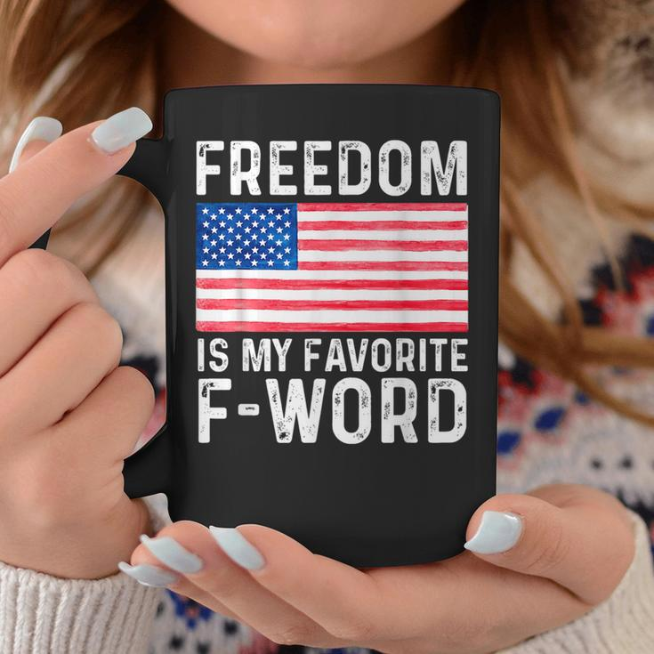 Freedom Favorite F Word America Libertarian Conservative Usa Usa Funny Gifts Coffee Mug Unique Gifts