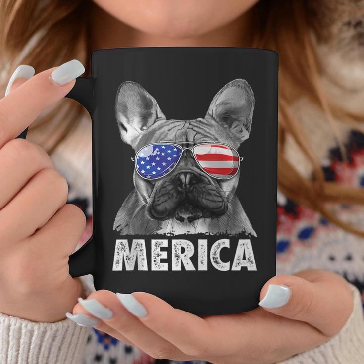French Bulldog 4Th Of July Merica American Flag Coffee Mug Unique Gifts