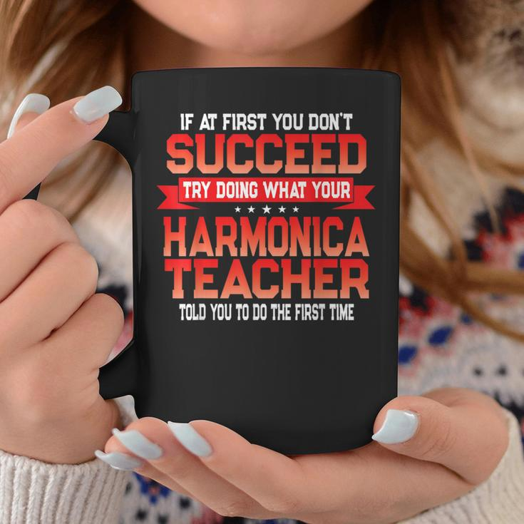Fun Harmonica Teacher School Music Quote Coffee Mug Unique Gifts