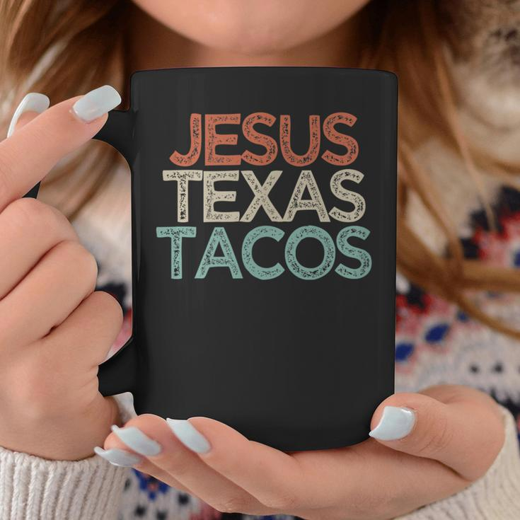 Funny Best Friend Gift Jesus Texas Tacos Gift For Women Coffee Mug Personalized Gifts