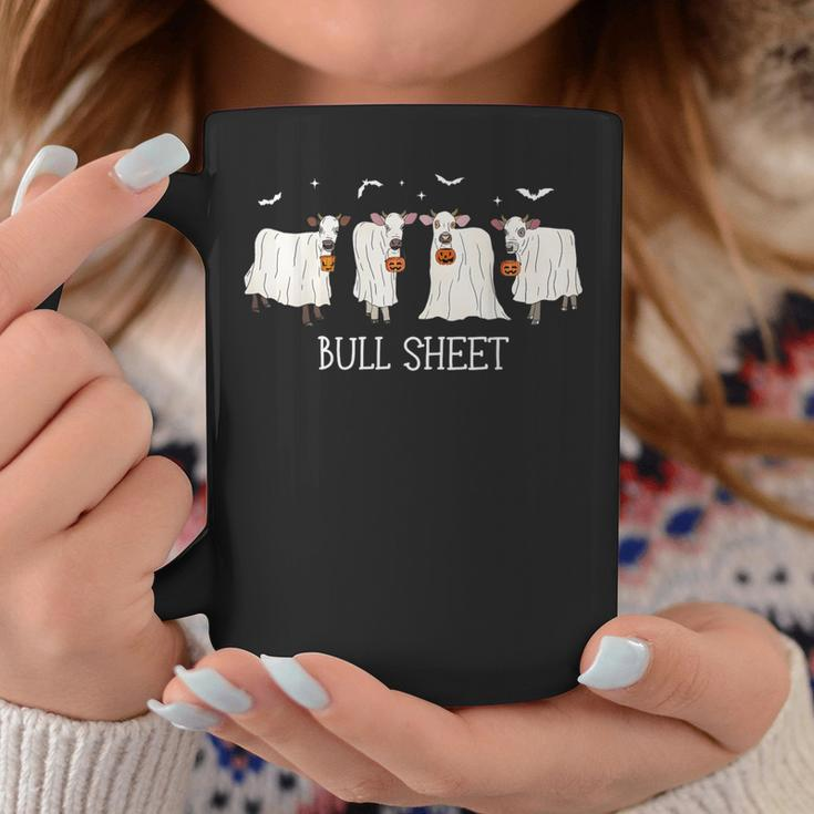 Bull Sheet Ghost Cow Halloween This Is Bull Sheet Coffee Mug Personalized Gifts