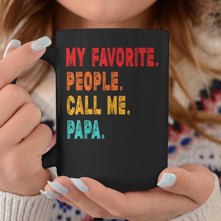 My Favorite People Call Me Papa Father Coffee Mug Unique Gifts