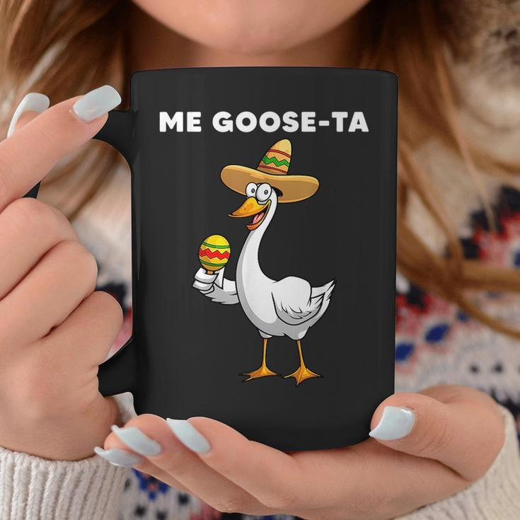 Funny Goose Design For Men Women Mexican Spanish Goose Meme Coffee Mug Unique Gifts