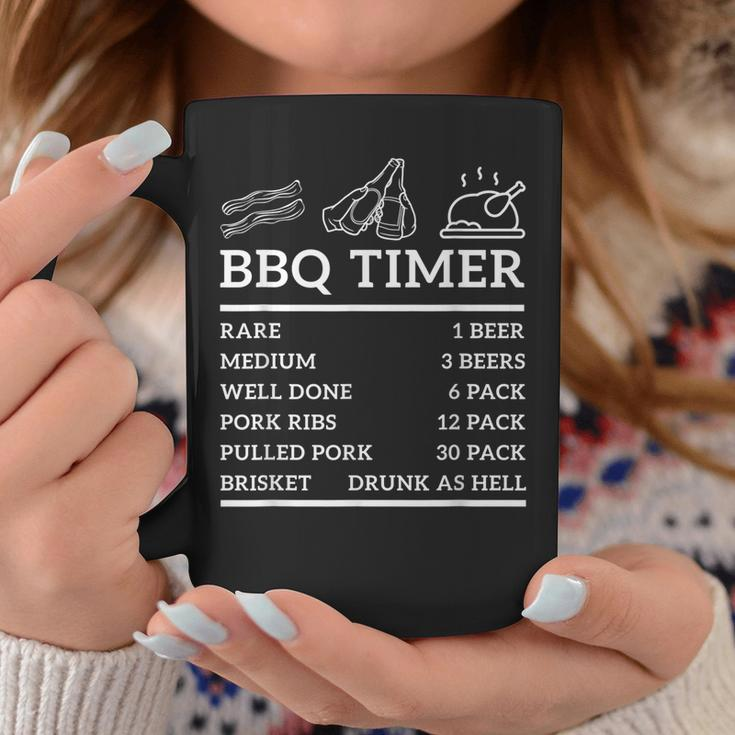 Funny Grill Saying Bbq Timer Bbq Beer Grill Dad Barbecue Fun Coffee Mug Funny Gifts