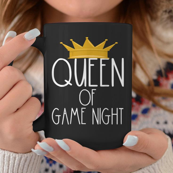 Queen Of Game Night Card Games Boardgame Winner Crown Coffee Mug Unique Gifts