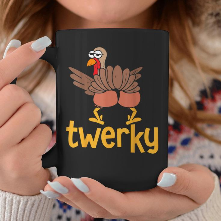 Thanksgiving Turkey Twerky Family Matching Youth Coffee Mug Funny Gifts