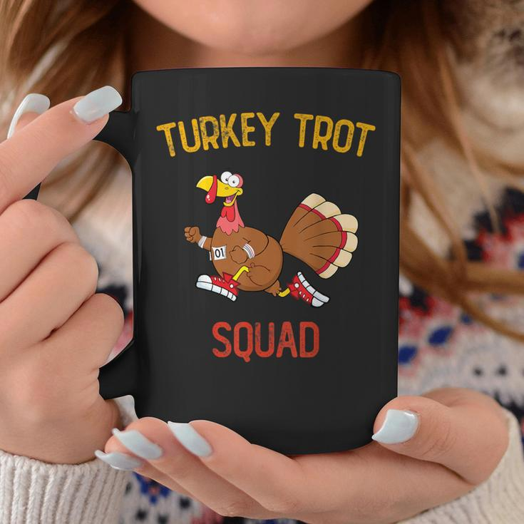 Turkey Trot Squad Friendsgiving Costume Coffee Mug Funny Gifts
