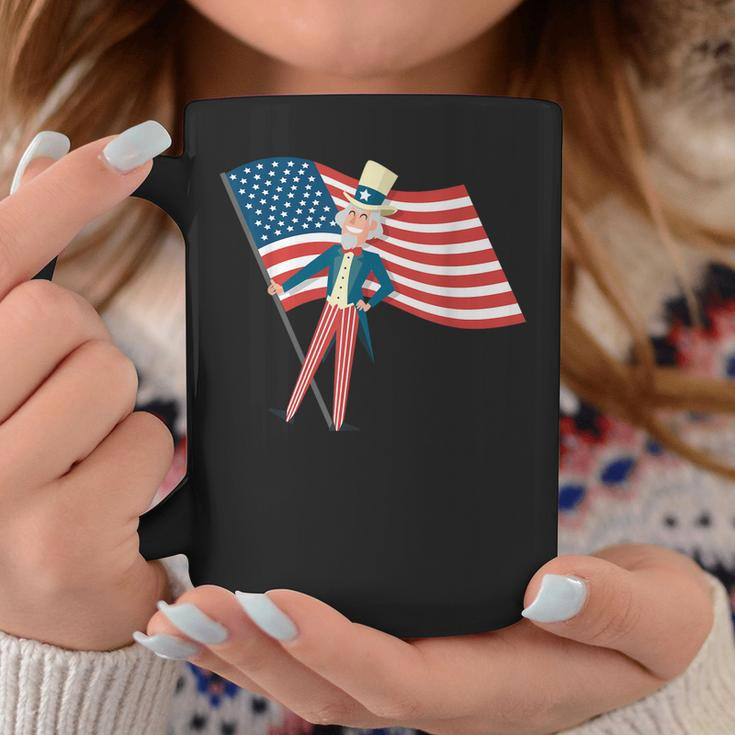 Funny Uncle Sam Griddy 4Th Of July Independence Day Coffee Mug Unique Gifts