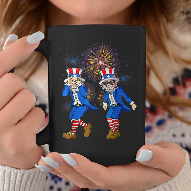 Funny Uncle Sam Griddy Cool 4Th Of July Independence Day Coffee Mug Unique Gifts