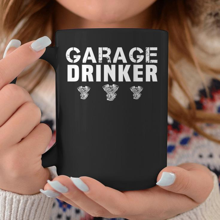 Funny Vintage Garage Drinker Retro Drinker Humor Fathers Day Humor Funny Gifts Coffee Mug Unique Gifts