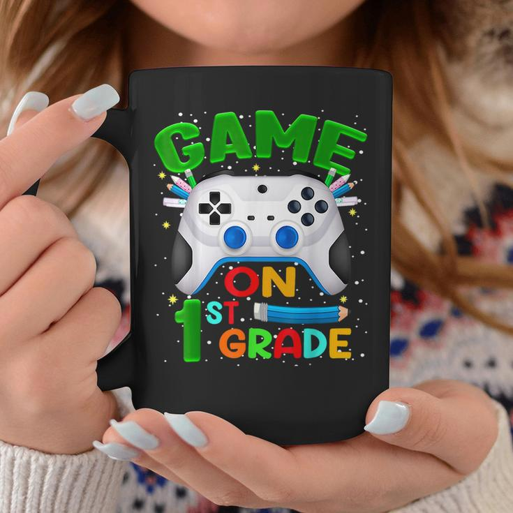 Game On 1St Grade Back To School 1St Grade Level Unlocked Coffee Mug Unique Gifts