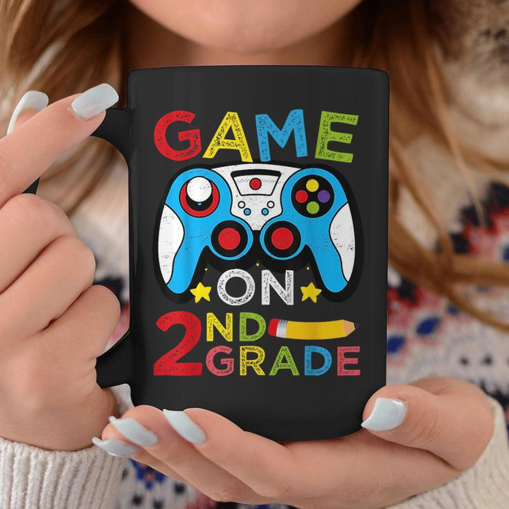 Game On 2Nd Grade Funny Video Game Back To School Coffee Mug Unique Gifts