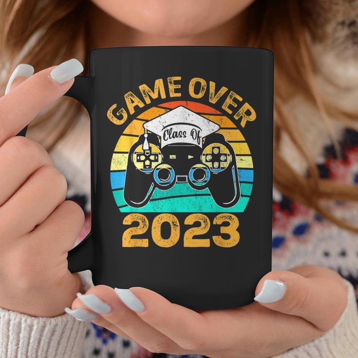 Game Over Class Of 2024 Video Games Vintage Graduation Gamer Coffee Mug Unique Gifts