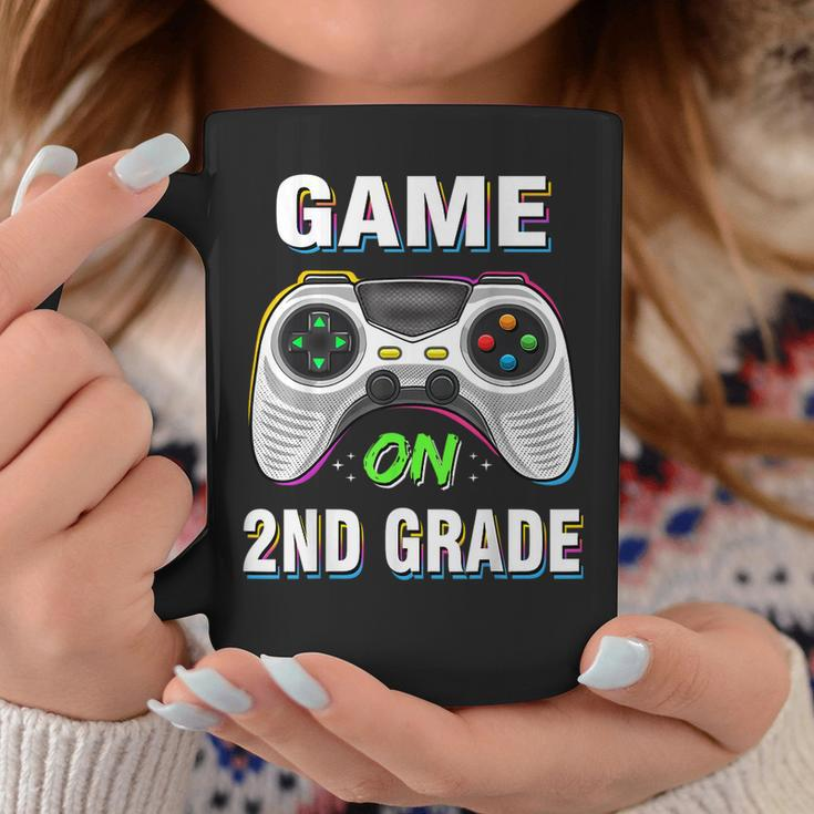 Gaming Game On 2Nd Grade Second First Day School Gamer Boys Coffee Mug Funny Gifts