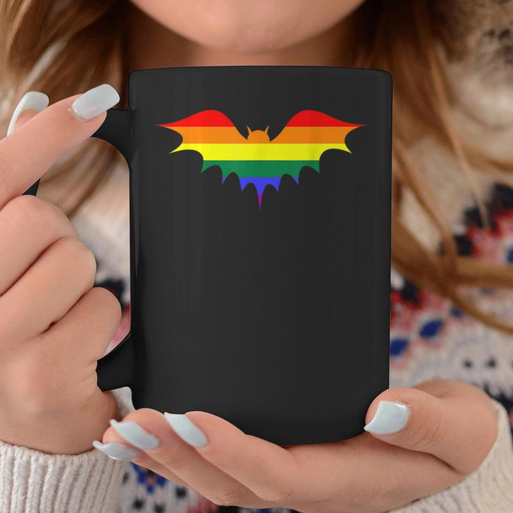 Gay Pride Vampire Sex Slang Halloween Bat Lgbtq Flag Humor Coffee Mug Unique Gifts