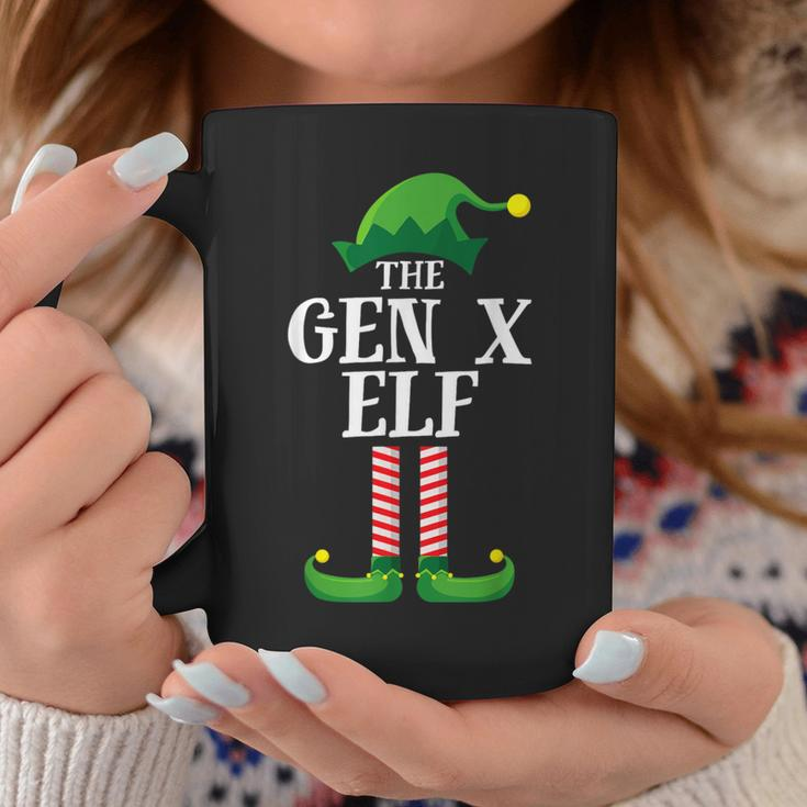 Gen X Elf Matching Family Group Christmas Party Coffee Mug Unique Gifts