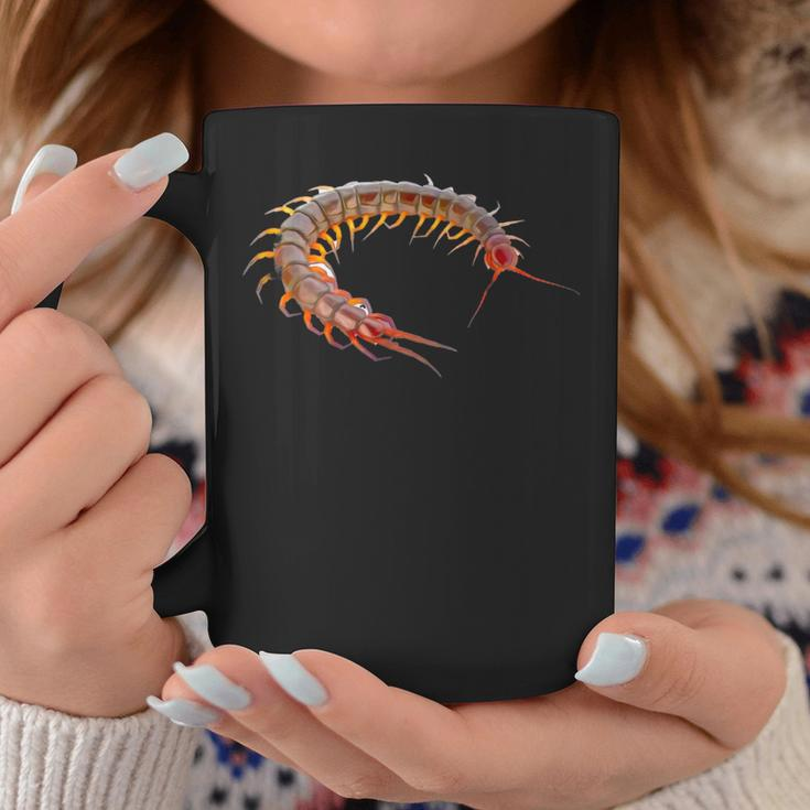 Giant Centipede Pet Lover Creepy Realistic Millipede Coffee Mug Unique Gifts