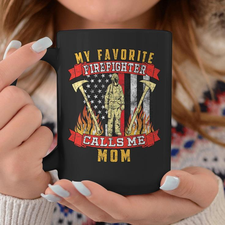Gift For Mother Of Firefighter Mom Fire Department Pride Coffee Mug Unique Gifts