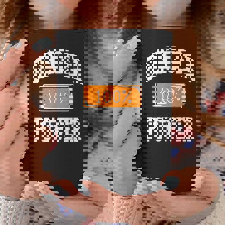 Ginger Power Full Charge Battery Costume Coffee Mug Unique Gifts