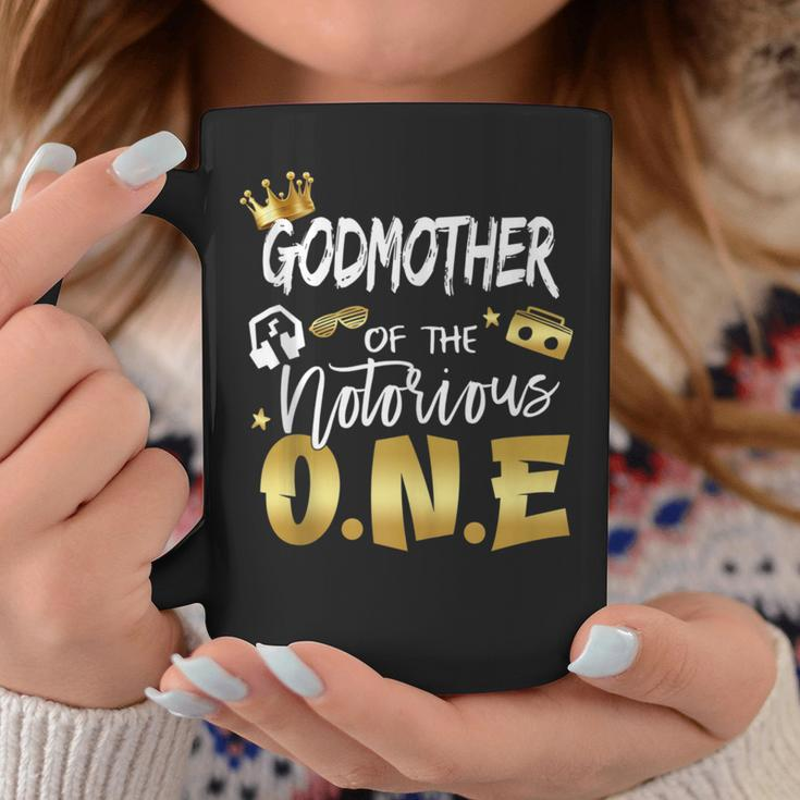 Godmother Of The Notorious One Old School 1St Birthday Coffee Mug Funny Gifts