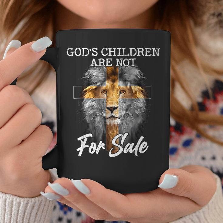 God's Children Are Not For Sale Quote God's Children Coffee Mug Funny Gifts