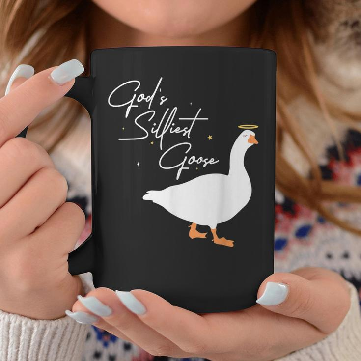 Gods Silliest Goose Geese Lovers Design For Farm Owners Coffee Mug Unique Gifts