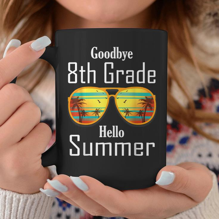 Goodbye 8Th Grade Hello Summer Last Day Of School Boys Girls Coffee Mug Unique Gifts