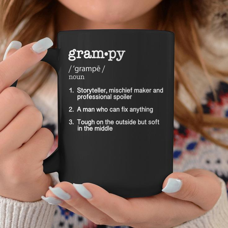 Grampy DefinitionFunny Fathers Day Gift Coffee Mug Unique Gifts