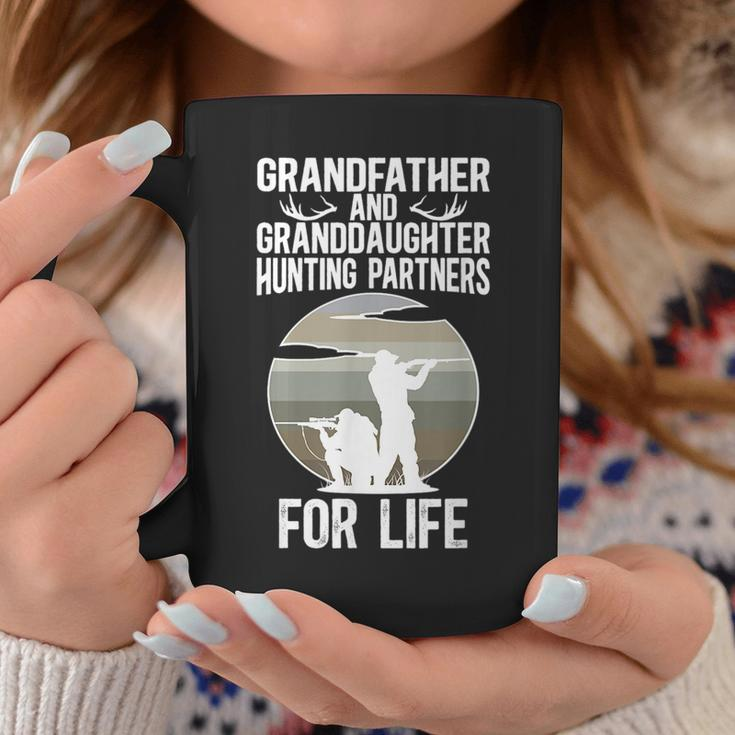 Grandfather And Granddaughter Hunting Buddies Coffee Mug Unique Gifts