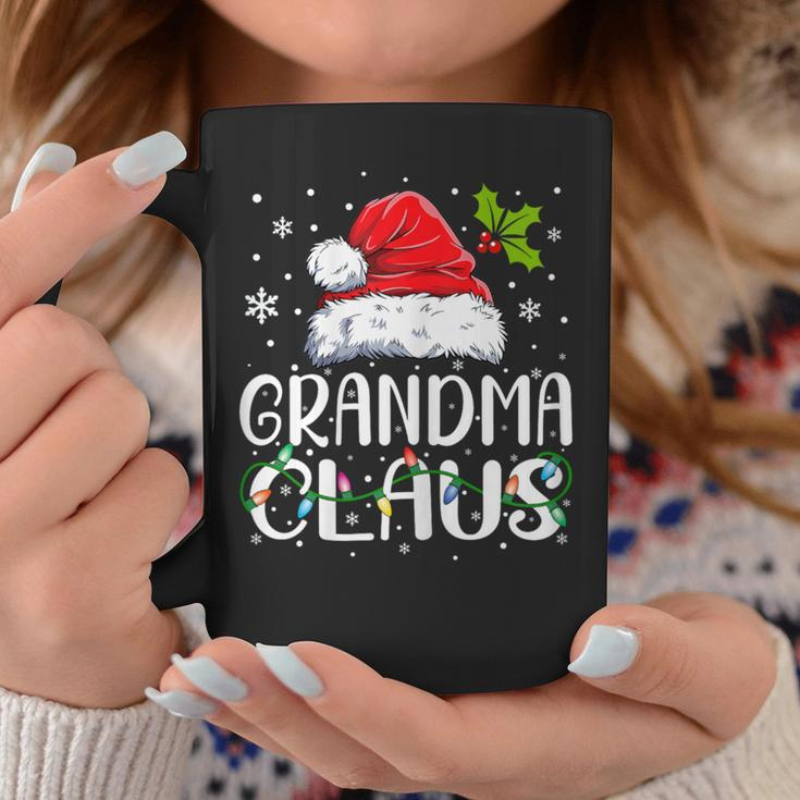 Grandma Claus Xmas Santa Matching Family Christmas Pajamas Coffee Mug Funny Gifts