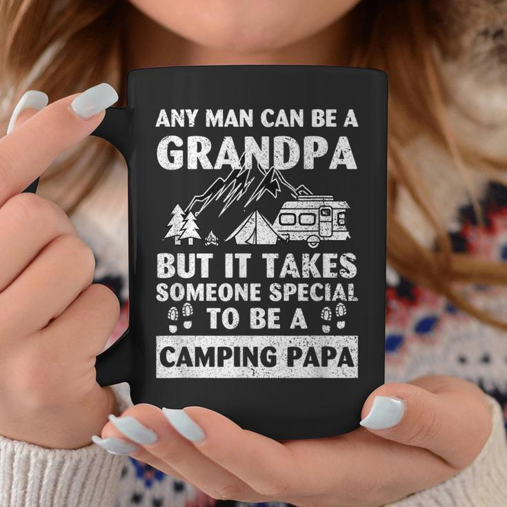Grandpa Camp Lover Proud Camping Papa Fathers Day Gift Coffee Mug Unique Gifts
