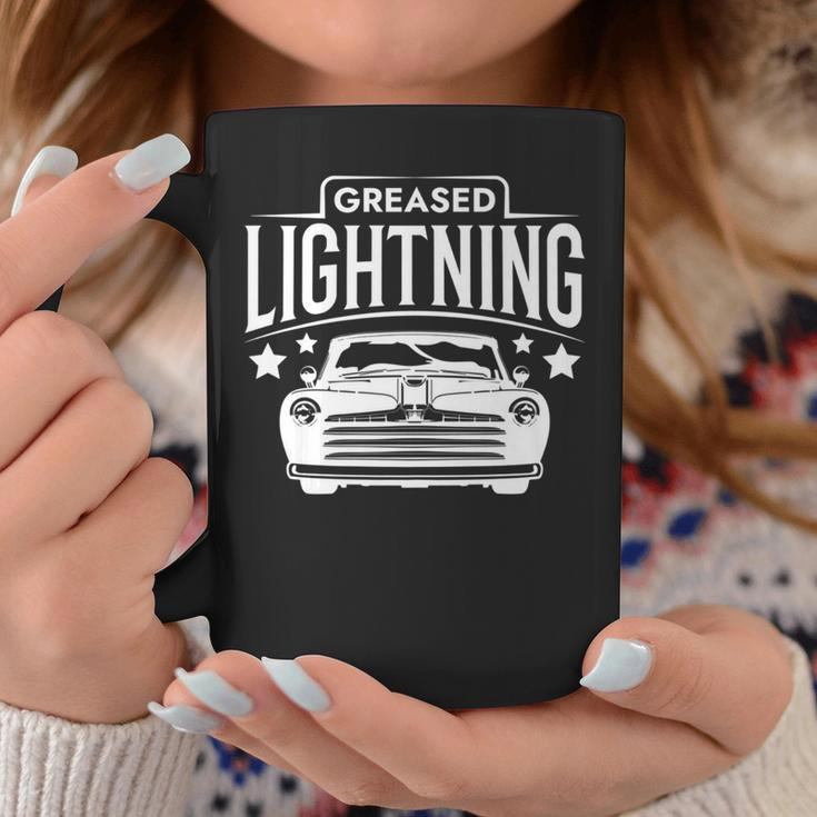 Greased Lightning Hot Rod Greaser Coffee Mug Unique Gifts