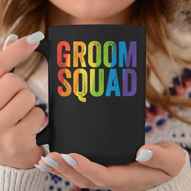 Groom Squad Party Lgbt Same Sex Gay Wedding Husband Men Coffee Mug Unique Gifts