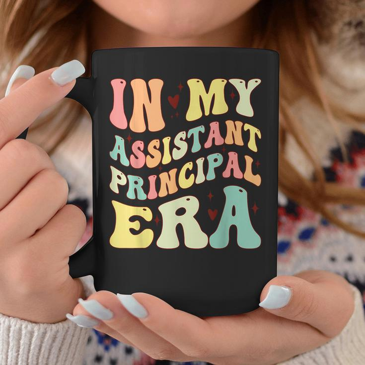 Groovy In My Assistant Principal Era Job Title School Worker Coffee Mug Unique Gifts