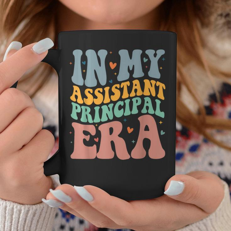 Groovy In My Assistant Principal Era Job Title School Worker Coffee Mug Funny Gifts