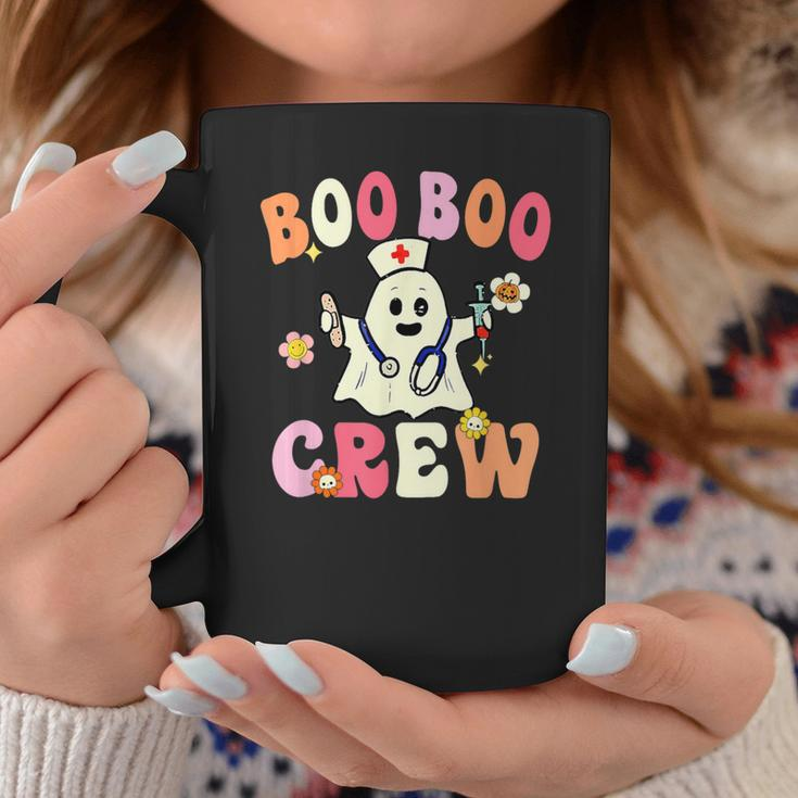Groovy Boo Boo Crew Cute Ghost Halloween Costume Nurse Coffee Mug Unique Gifts