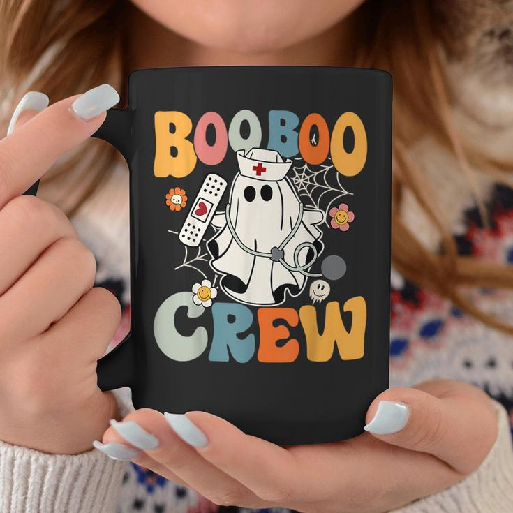Groovy Boo Boo Crew Nurse Ghost Halloween Nurse Coffee Mug Funny Gifts