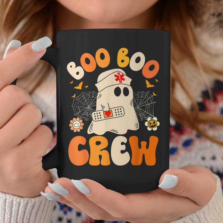 Groovy Boo Boo Crew Nurse Ghost Halloween Nursing Coffee Mug Unique Gifts