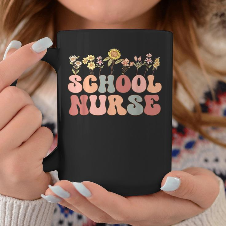 Groovy School Nurse Appreciation Week Back To School Coffee Mug Unique Gifts
