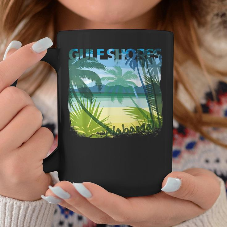 Gulf Shores Alabama Beach Summer Matching Family Palms Tree Summer Funny Gifts Coffee Mug Unique Gifts