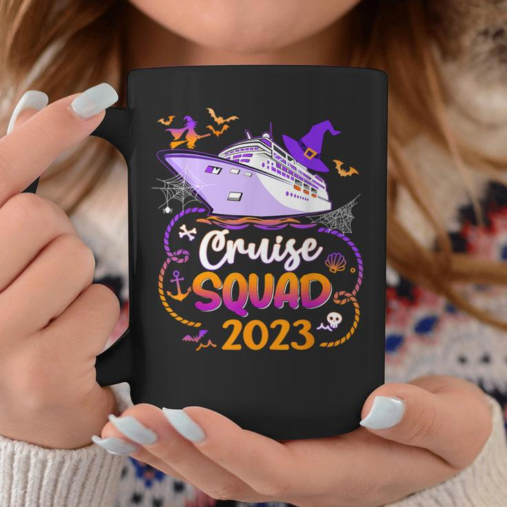 Halloween Cruise Squad 2023 Matching Cruising Crew Vacation Coffee Mug Funny Gifts