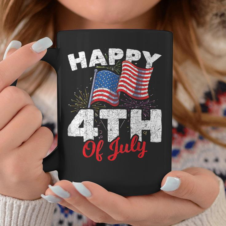 Happy 4Th Of July Patriotic American Us Flag 4Th Of July Coffee Mug Unique Gifts