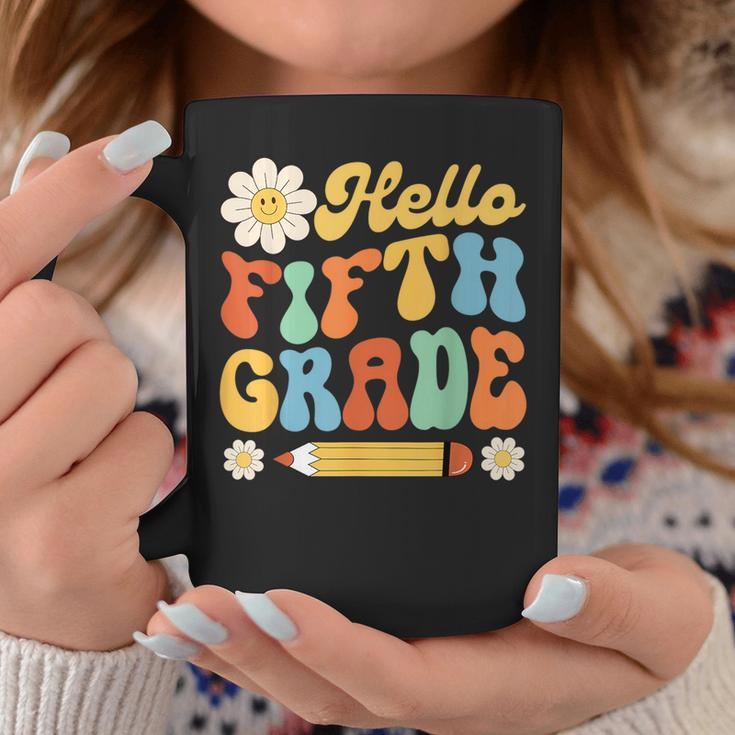 Hello Fifth 5Th Grade Back To School Teachers Kids Girls Coffee Mug Unique Gifts