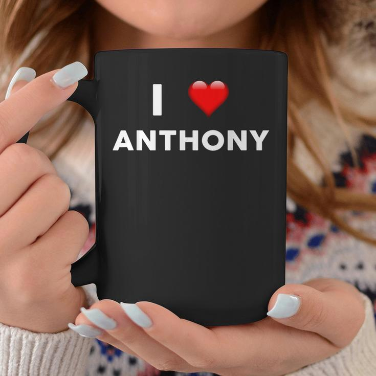 I Love Anthony Name Coffee Mug Unique Gifts