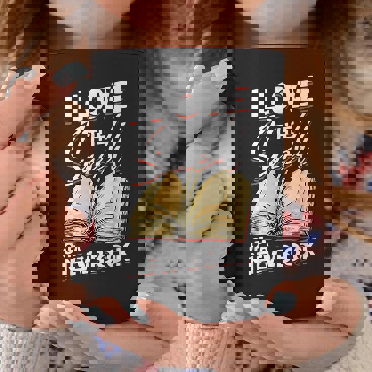 I Love The Smell Of A New Book Book Reading Bookworm Reading Funny Designs Funny Gifts Coffee Mug Unique Gifts