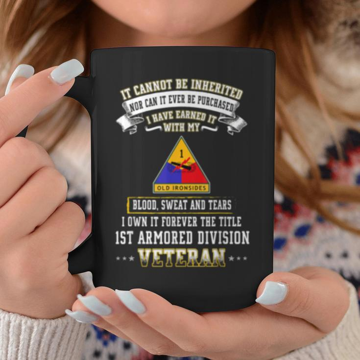 I Own Forever The Title 1St Armored Division Veteran Coffee Mug Unique Gifts